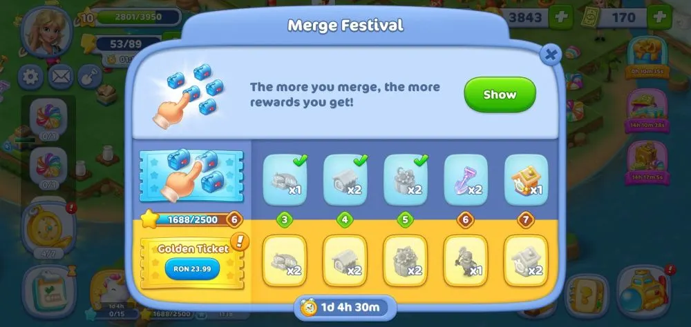 merge county event