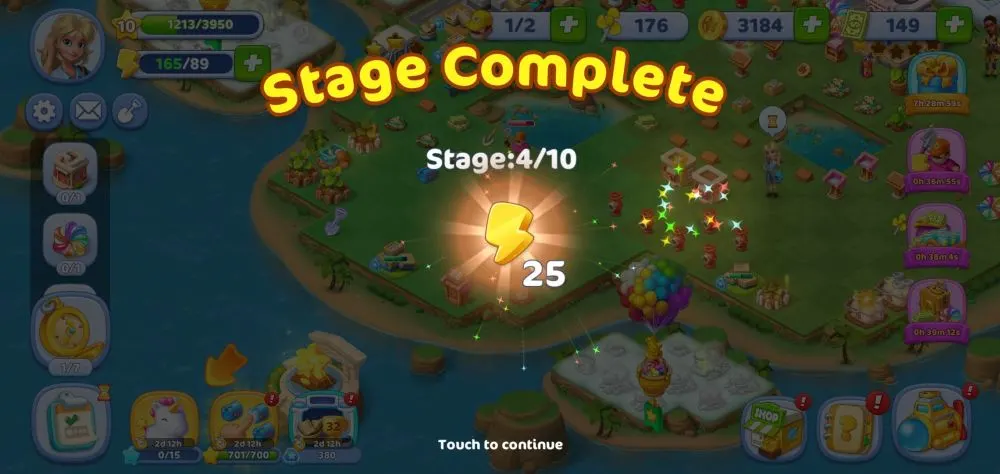 merge county stage complete