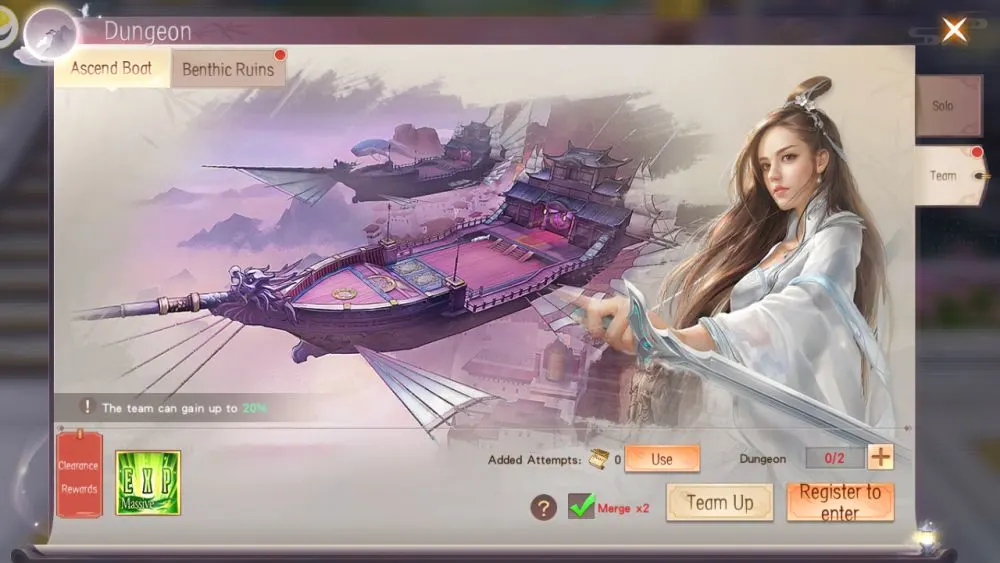 mirage perfect skyline ascend boat