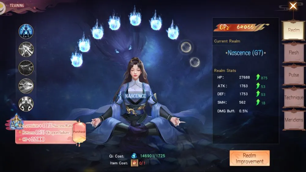 mirage perfect skyline realm