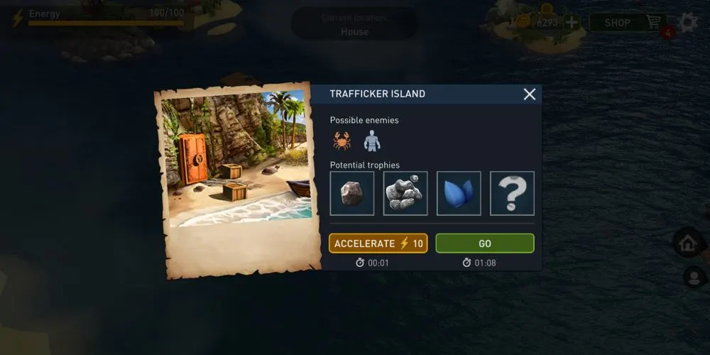 raft survival ocean nomad trafficker island