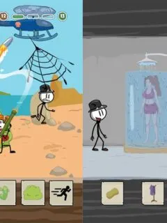 stickman escape choice story level 1 walkthrough