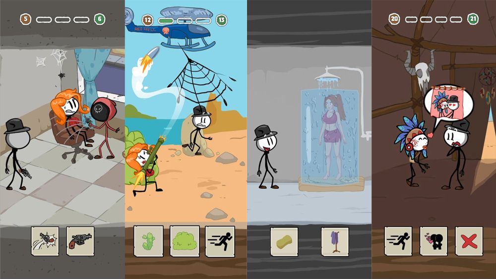 Stickman Escape: Choice Story Walkthrough Guide: All The Correct Choices to Help Lupin Beat All Levels