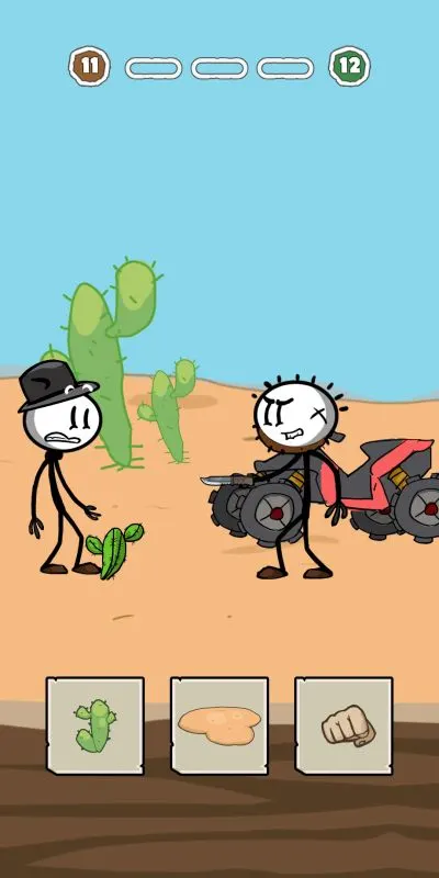 stickman escape choice story level 11-1 walkthrough