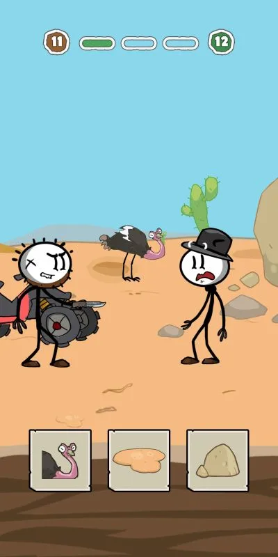 stickman escape choice story level 11-2 walkthrough