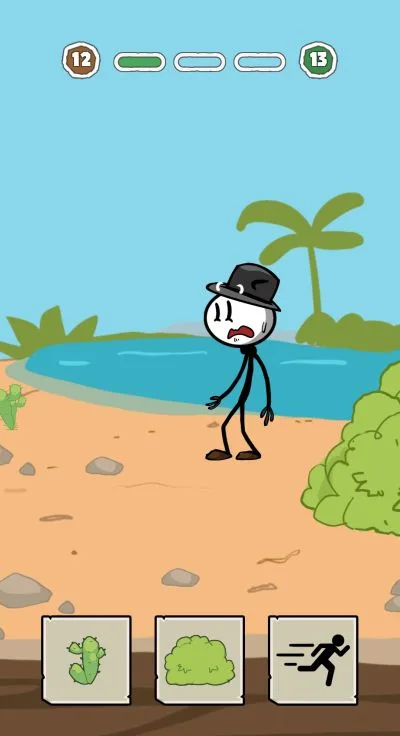 stickman escape choice story level 12-2 walkthrough