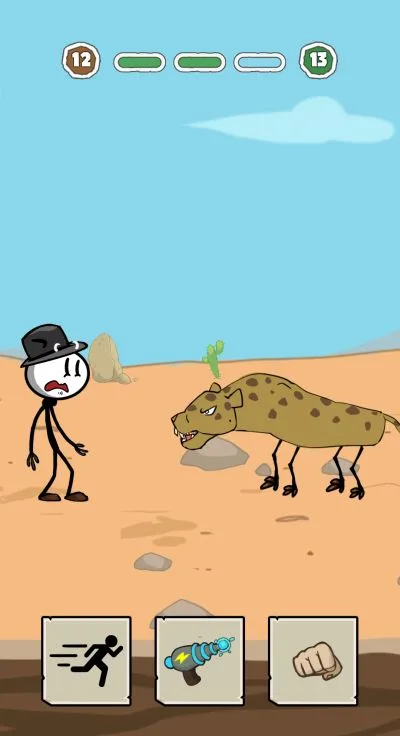 stickman escape choice story level 12-3 walkthrough