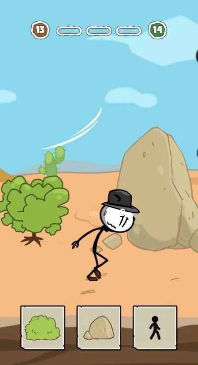 stickman escape choice story level 13-1 walkthrough