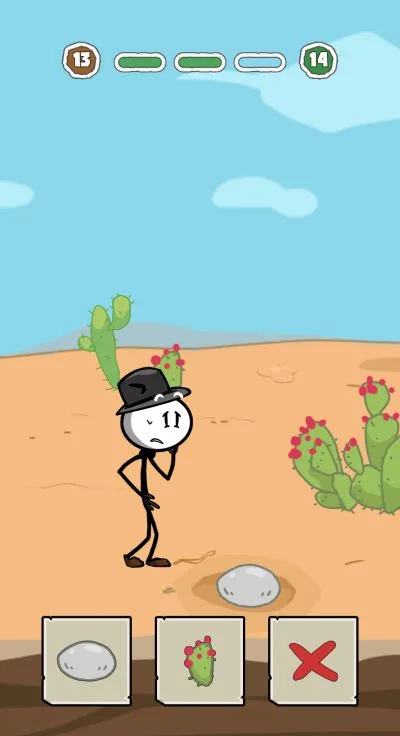 stickman escape choice story level 13-3 walkthrough