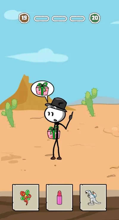 stickman escape choice story level 19-1 walkthrough