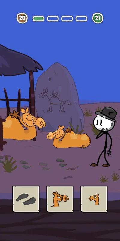 stickman escape choice story level 20-2 walkthrough