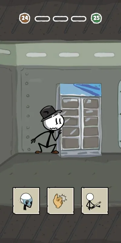 stickman escape choice story level 24-1 walkthrough