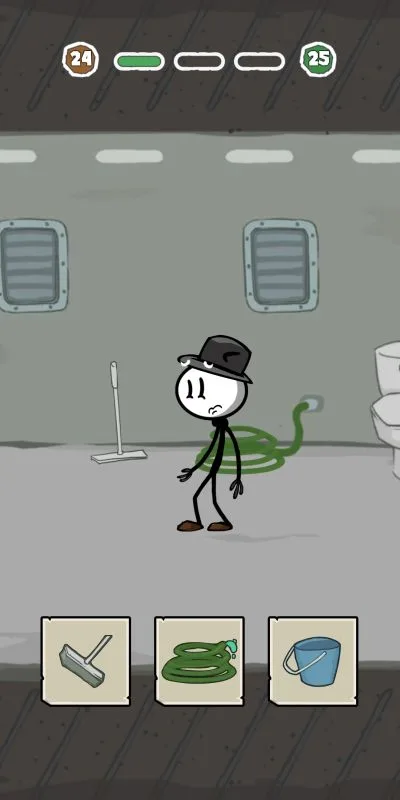 stickman escape choice story level 24-2 walkthrough