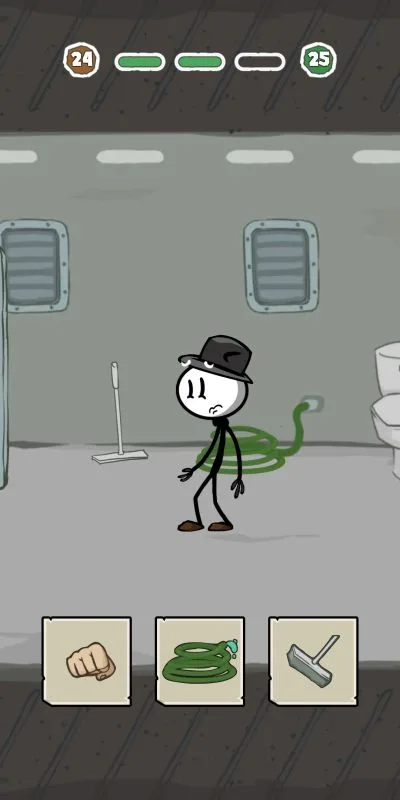 stickman escape choice story level 24-3 walkthrough