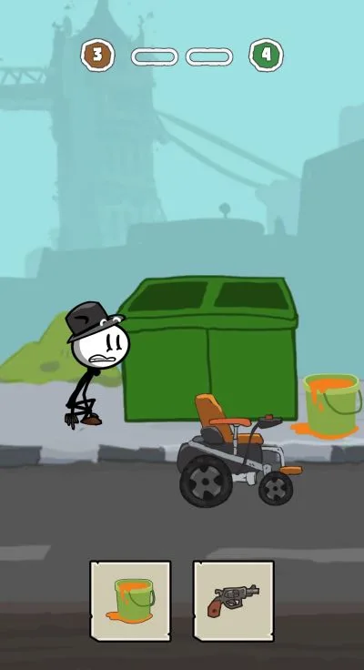 stickman escape choice story level 3-1 walkthrough