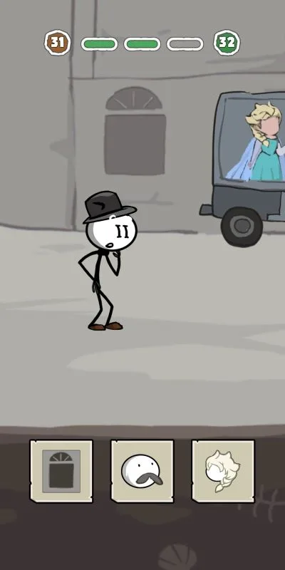 stickman escape choice story level 31-3 walkthrough