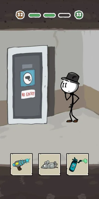 stickman escape choice story level 32-3 walkthrough