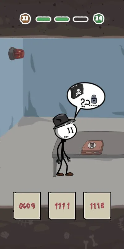 stickman escape choice story level 33-3 walkthrough