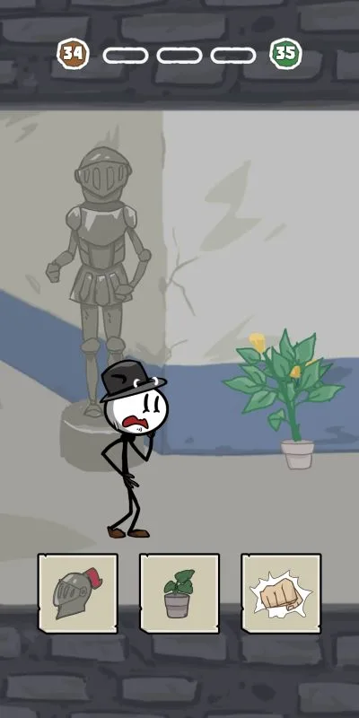 stickman escape choice story level 34-1 walkthrough