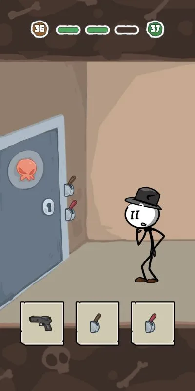 stickman escape choice story level 36-3 walkthrough