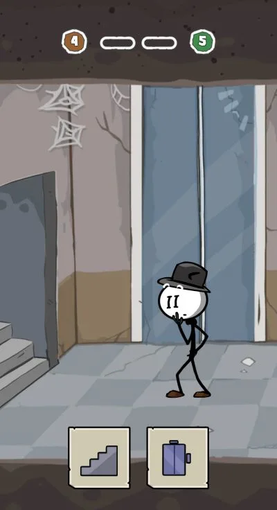 stickman escape choice story level 4-1 walkthrough