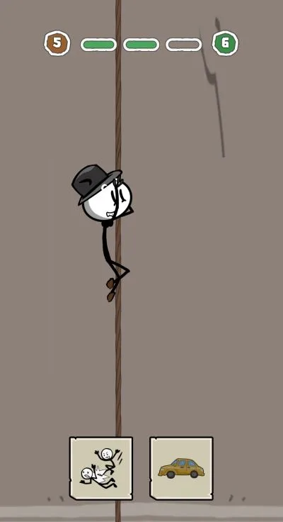 stickman escape choice story level 5-3 walkthrough