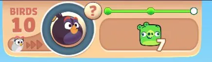 angry birds journey info panel