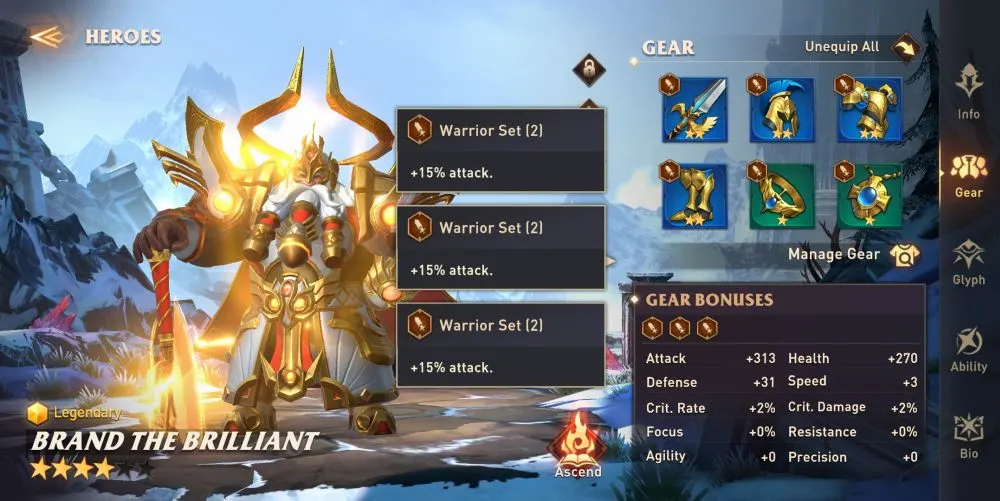 awaken chaos era gear