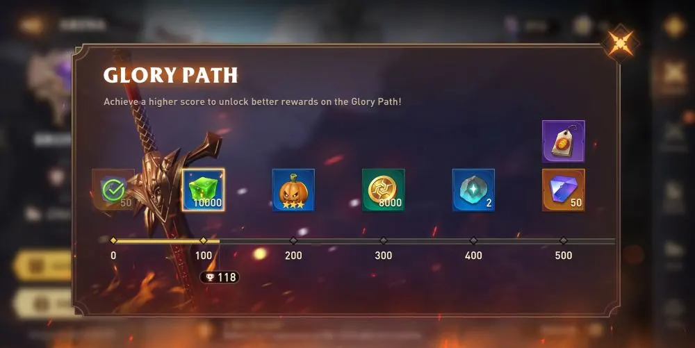 awaken chaos era glory path