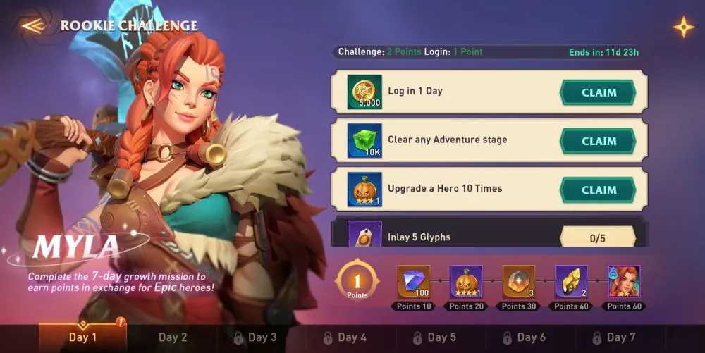 awaken chaos era rookie challenge