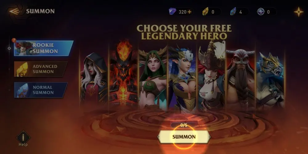 awaken chaos era summon