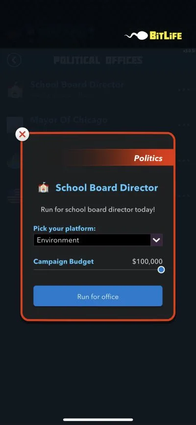 bitlife school board director