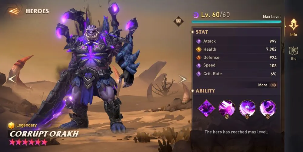 corrupt orakh awaken chaos era