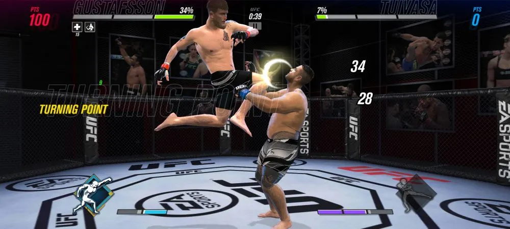 ea sports ufc mobile 2 alexander  gustaffson