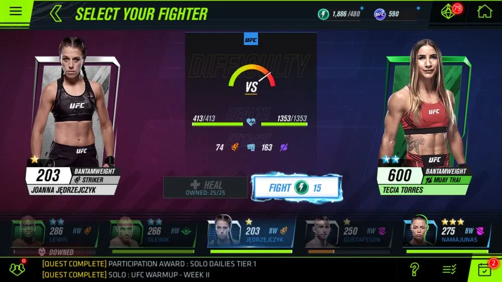 ea sports ufc mobile 2 boss hp