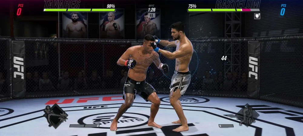 ea sports ufc mobile 2 brad tavares