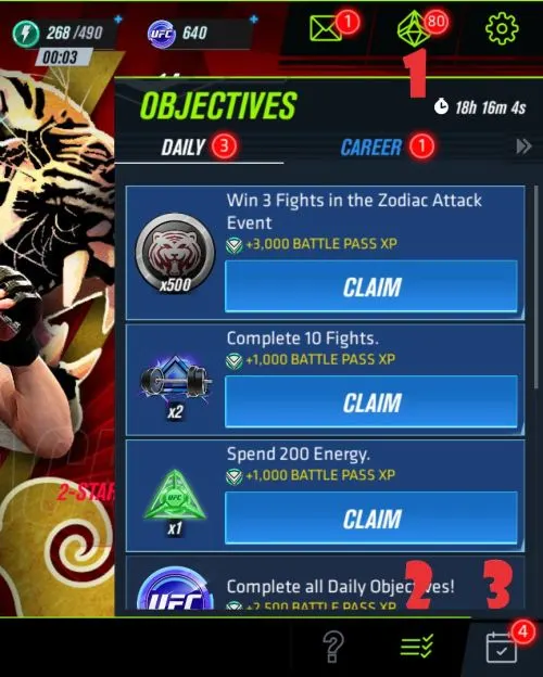 ea sports ufc mobile 2 collectibles