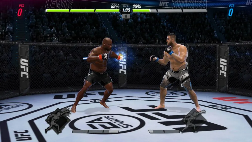 ea sports ufc mobile 2 dash
