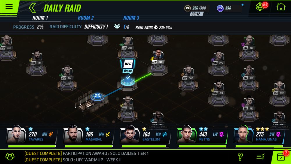 ea sports ufc mobile 2 guild raid