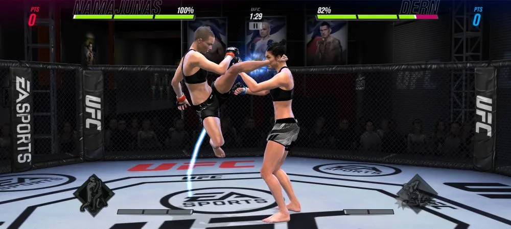 ea sports ufc mobile 2 rose namajunas