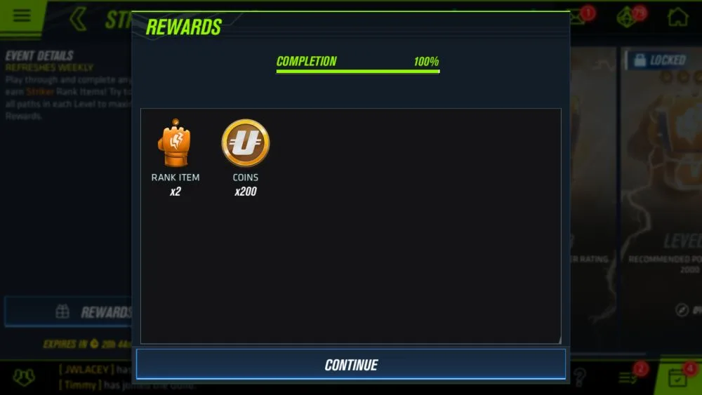 ea sports ufc mobile 2 style rank reward