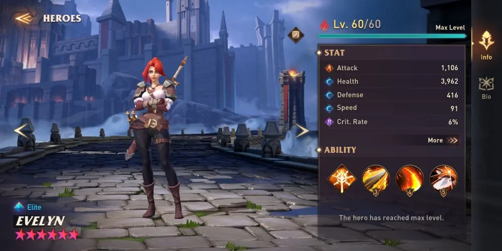 evelyn awaken chaos era