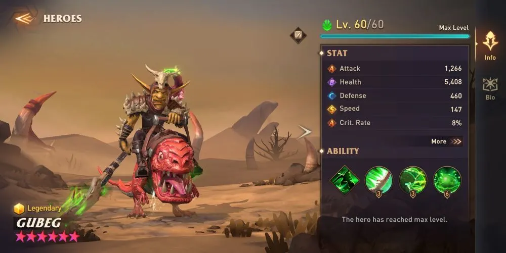 gubeg awaken chaos era