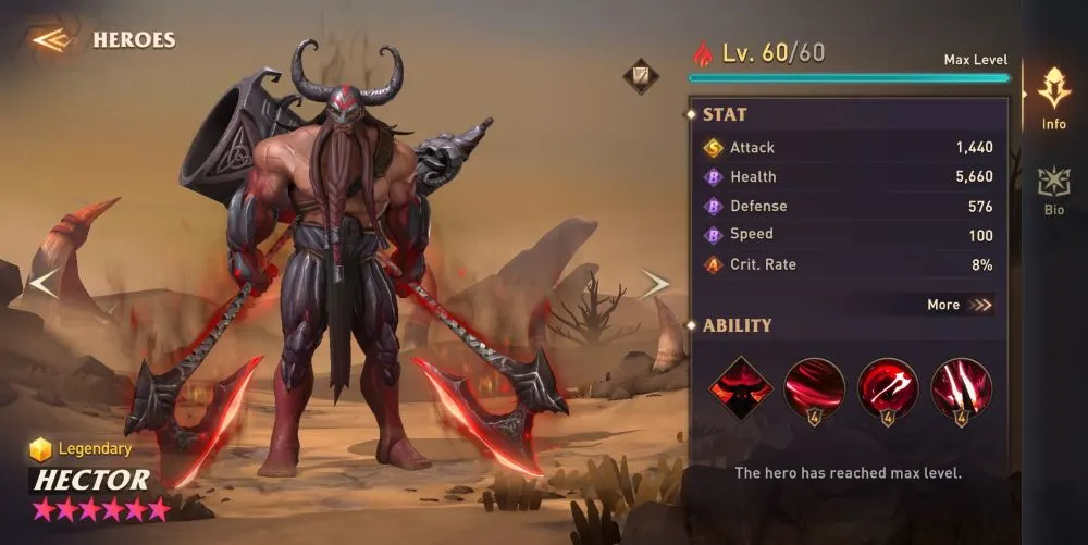 hector awaken chaos era