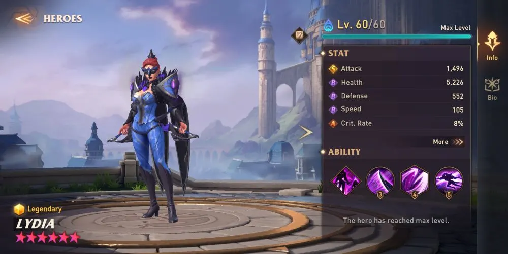 lydia awaken chaos era