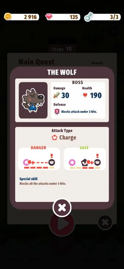 micro rpg boss stats