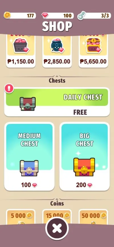 micro rpg store chest