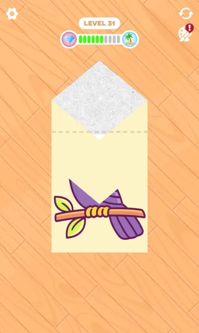 paper fold level 31 answer