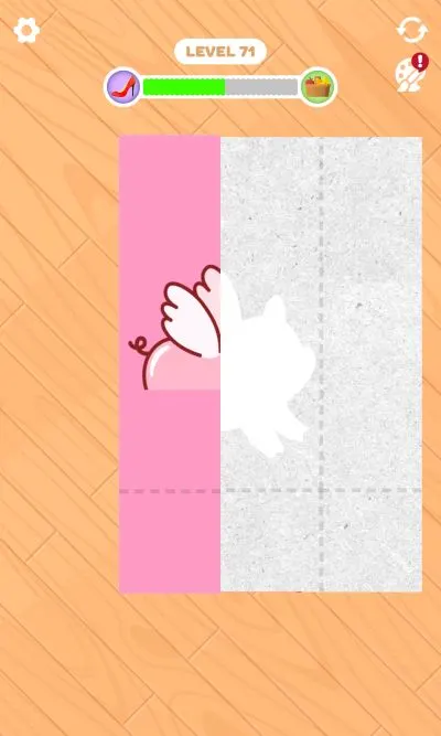 paper fold level 71 answer