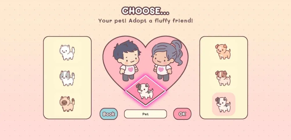 choosing a pet in pocket love